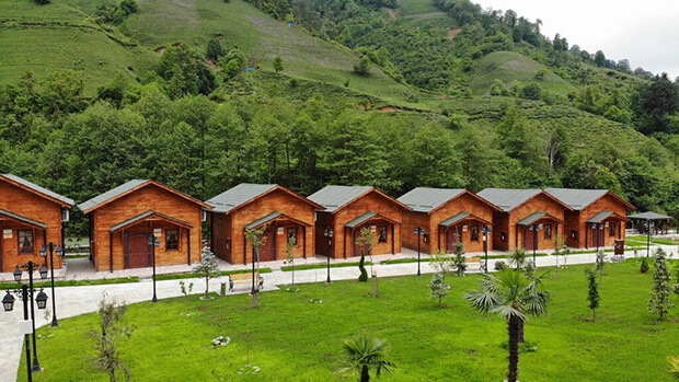Rize Fındıklı Teona Bungalov Evleri Kamp Yerleri