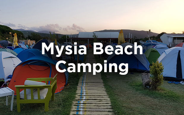 Erdek Kamp Alanı Önerisi: Mysia Beach Camping