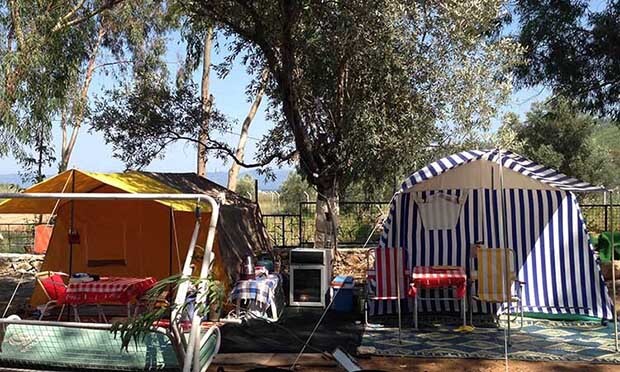 Azmakbaşı Camping Konaklama Olanakları