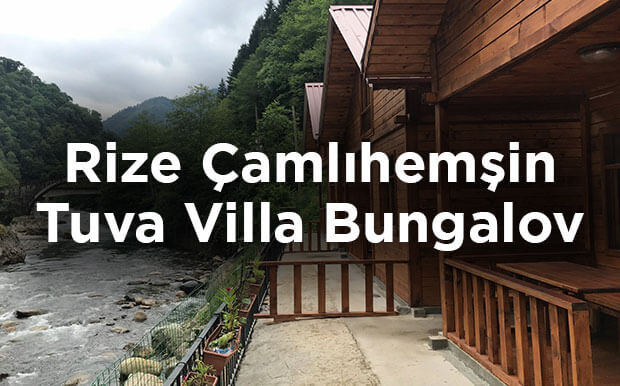 Tuva Villa Bungalov - Çamlıhemşin