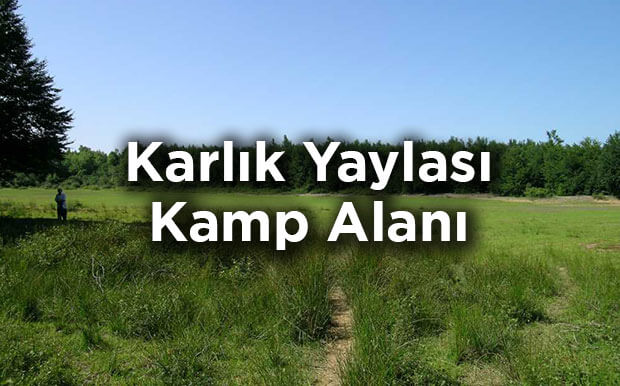 Karlık Yaylası Kamp Alanı- Yalova