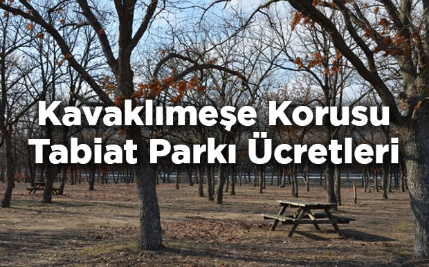 Kavaklımeşe Korusu Tabiat Parkı Giriş Ücretleri