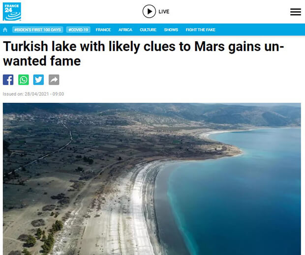 Salda Gölü Yok Olma Riski İle Karşı Karşıya