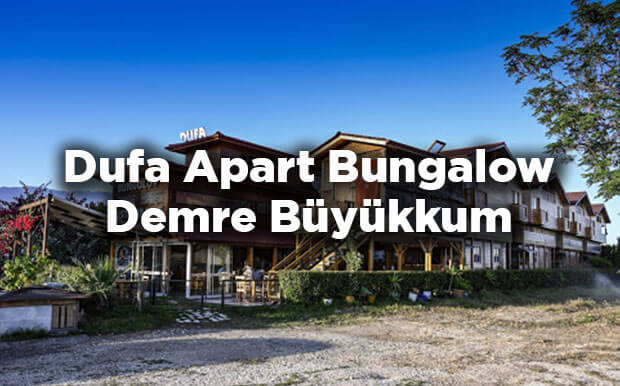 Dufa Apart Bungalow - Demre Büyükkum