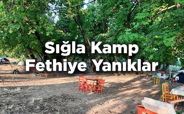 Sığla Kamp - Muğla Fethiye Yanıklar