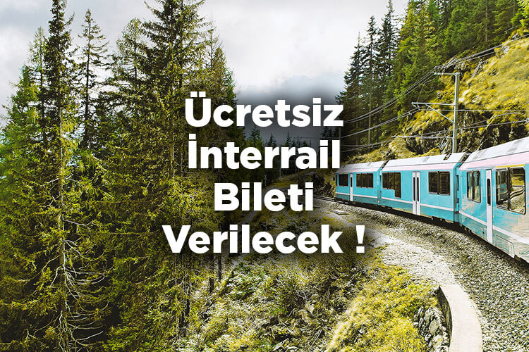 Avrupa Birliği 60.000 Gence Ücretsiz İnterrail Bileti Verecek!