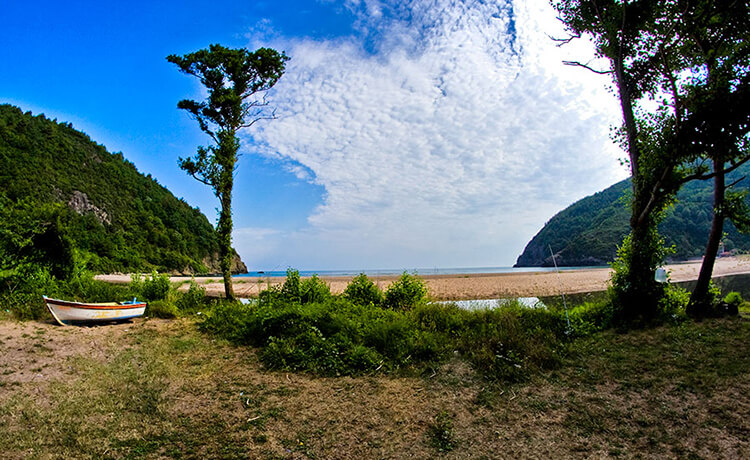 Göçkündemirci Köyü Plajı Kamp Alanı