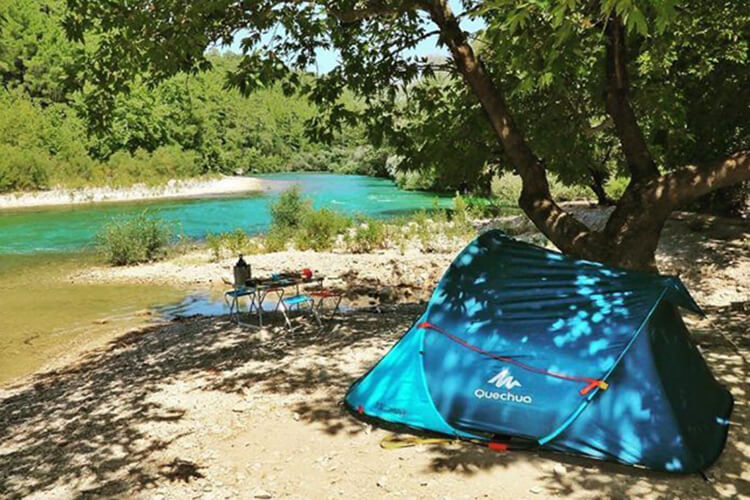 Köprülü Kanyon Milli Parkı Kamp Alanı