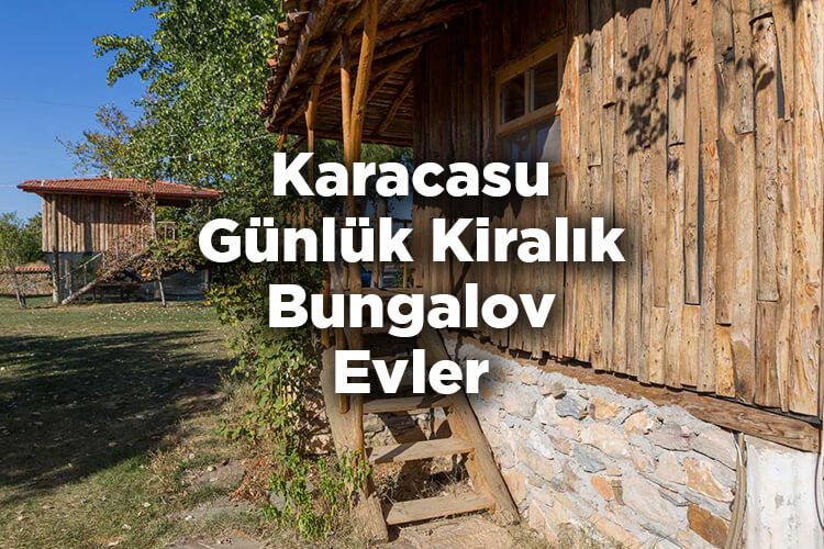 Karacasu Bungalov Evleri - Karacasu Günlük Kiralık Bungalov Evler