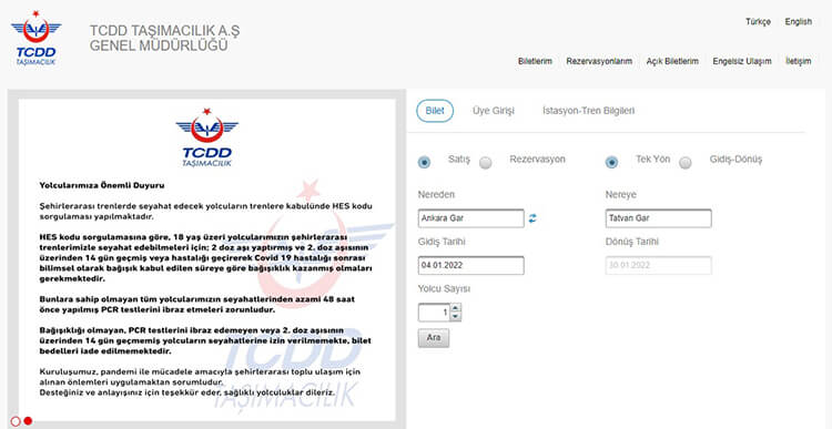Van Gölü Ekspresi Yataklı Vagon Bileti Nasıl Alınır? - Van Gölü Ekspresi Bileti Nereden Alınır?