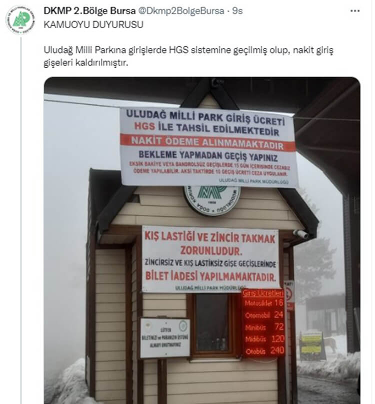 Doğa Koruma ve Milli Parklar 2. Bölge Müdürlüğü Açıklaması