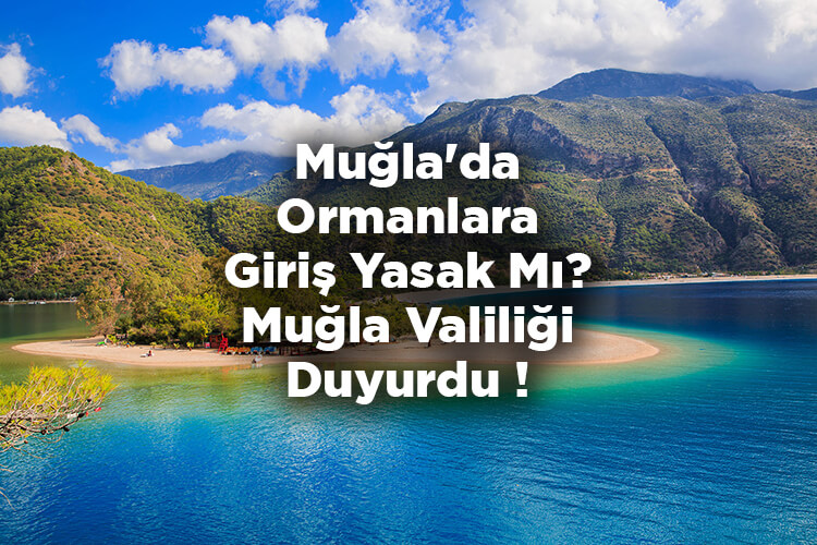 Muğla'da Ormanlara Giriş Yasak Mı? Muğla Valiliği Duyurdu!