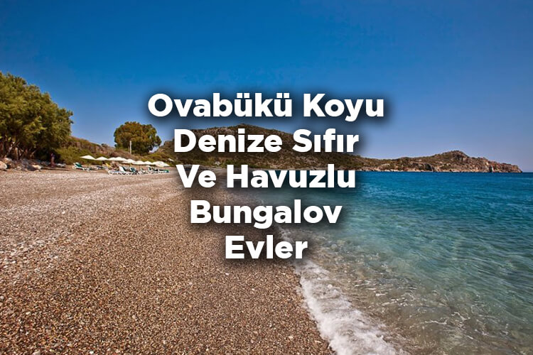 Ovabükü Koyu Bungalov Evleri