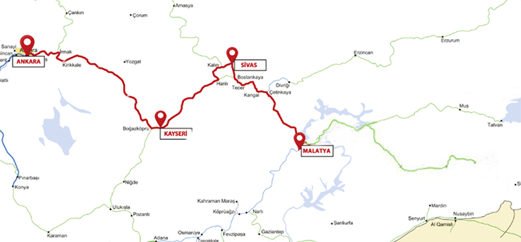 4 Eylül Mavi Treni Hareket Saatleri