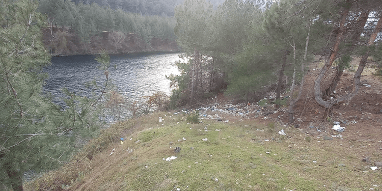 Derbent Baraj Gölü'nden Üzücü Manzara