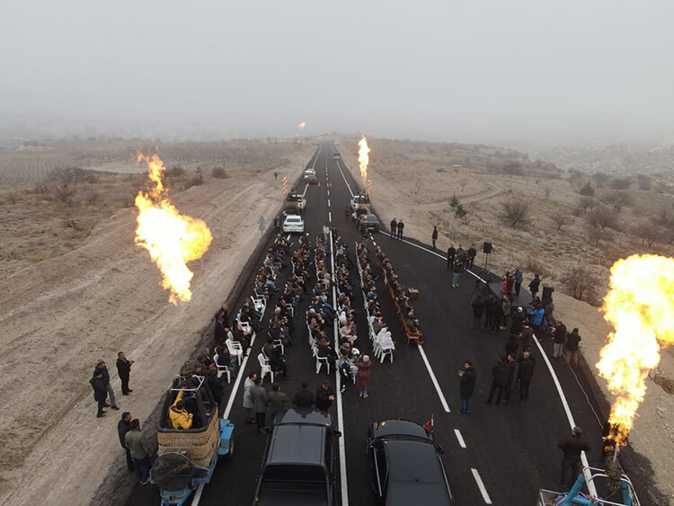 Kapadokya Bölgesinin Merkezinde Bulunuyor