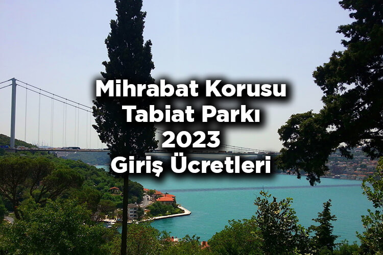Mihrabat Tabiat Parkı 2023 Giriş Ücretleri - Mihrabat Korusu Nerede Ve Nasıl Gidilir?