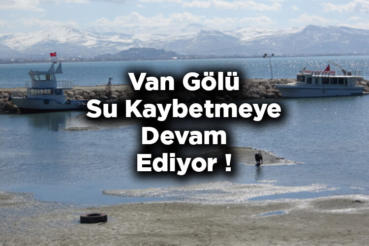 Van Gölü Su Kaybetmeye Devam Ediyor: Sahildeki Kum Adalarının Sayısı Arttı