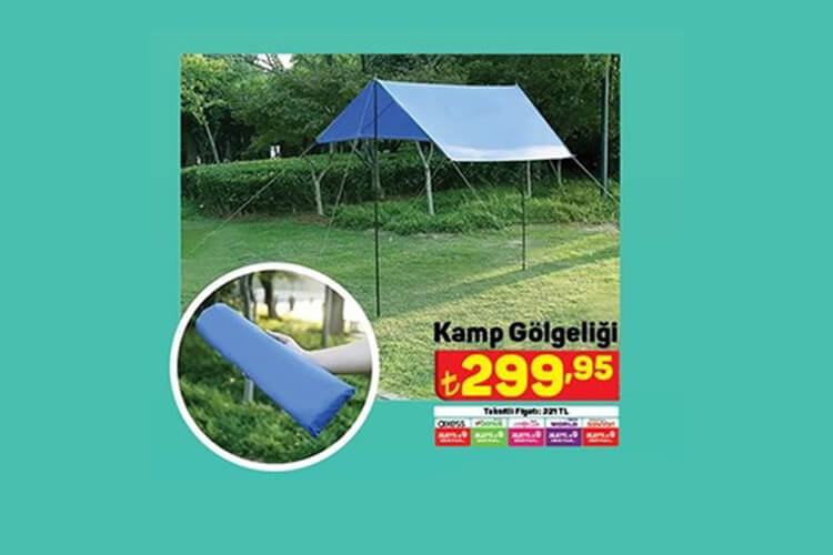 A101 Kamp Gölgeliği