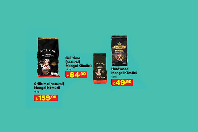 A101 Mangal Kömürü Çeşitleri