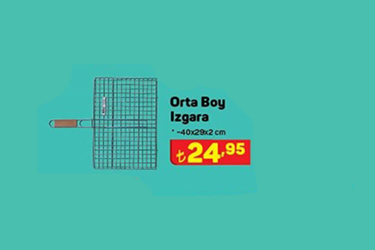 A101 Orta Boy Izgara