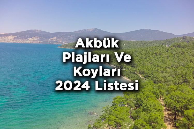 Akbük Plajları Ve Koyları 2024 - Akbük'de Denize Girilecek Yerler 2024 Listesi