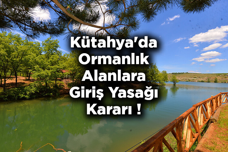 Kütahya'da Ormanlık Alanlara Giriş Yasağı Kararı! – Kütahya'da Ormanlara Giriş Yasak Mı?