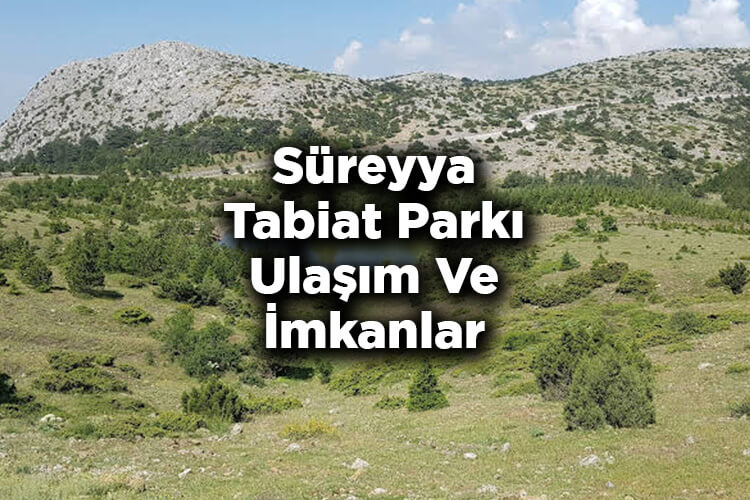 Süreyya Tabiat Parkı Nerede Ve Nasıl Gidilir?