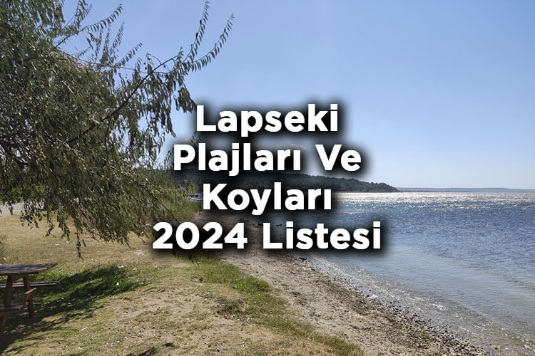 Lapseki Plajları Ve Koyları 2024 Listesi - Lapseki'de Denize Girilecek Yerler 2024