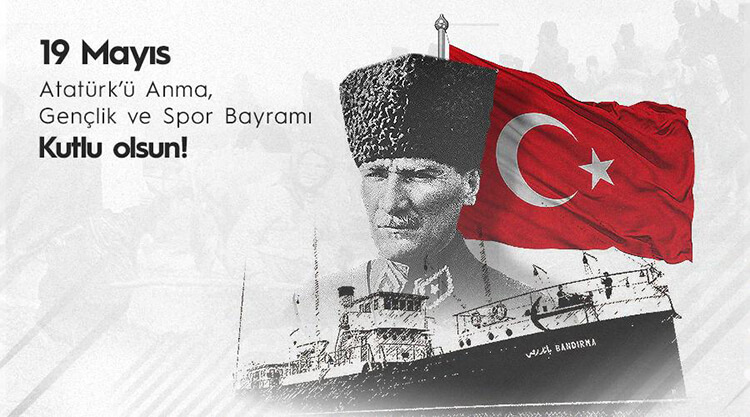 2024 19 Mayıs Atatürk'ü Anma, Gençlik ve Spor Bayramı - 19 Mayıs 2024 Pazar (Hafta Sonu Tatiline Denk Geliyor)