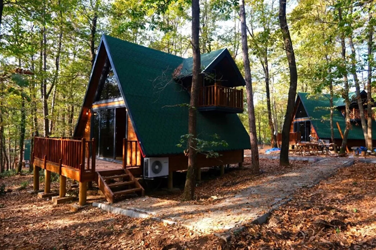 Sapanca'ya 10 Adet Yeni Bungalov Ev Yapıldı