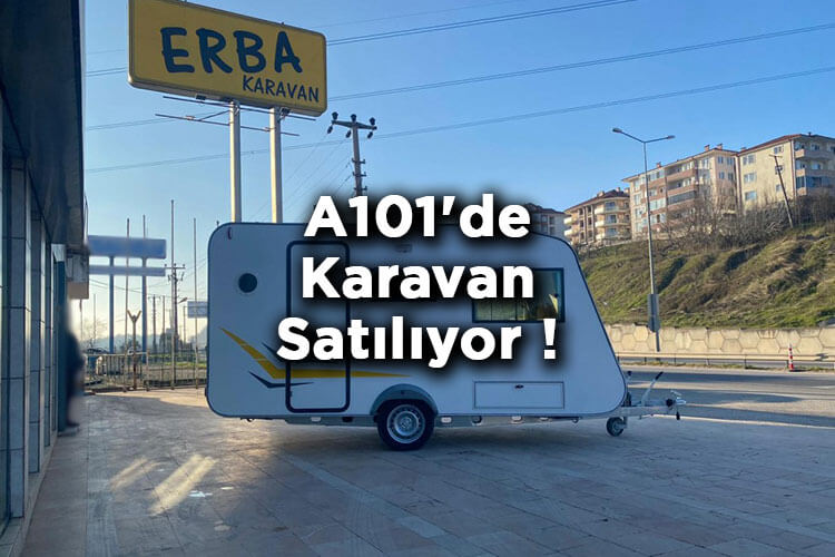 A101'de Karavan Satılıyor! - A101 Erba Karavan 4.00 Çekme Karavan Özellikleri