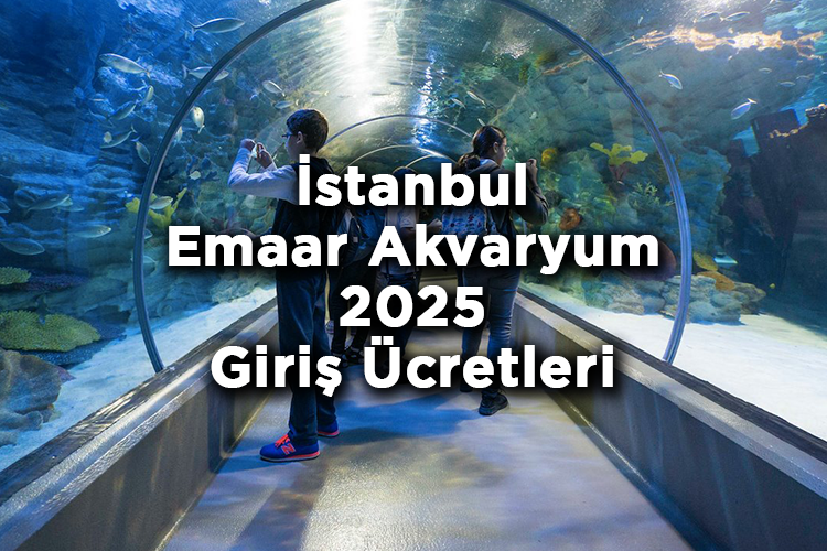 İstanbul Emaar Akvaryum 2025 Giriş Ücretleri – İstanbul Emaar Akvaryum Gezi Rehberi