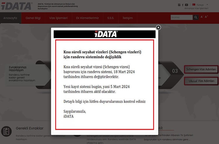 iDATA'nın Açıklaması