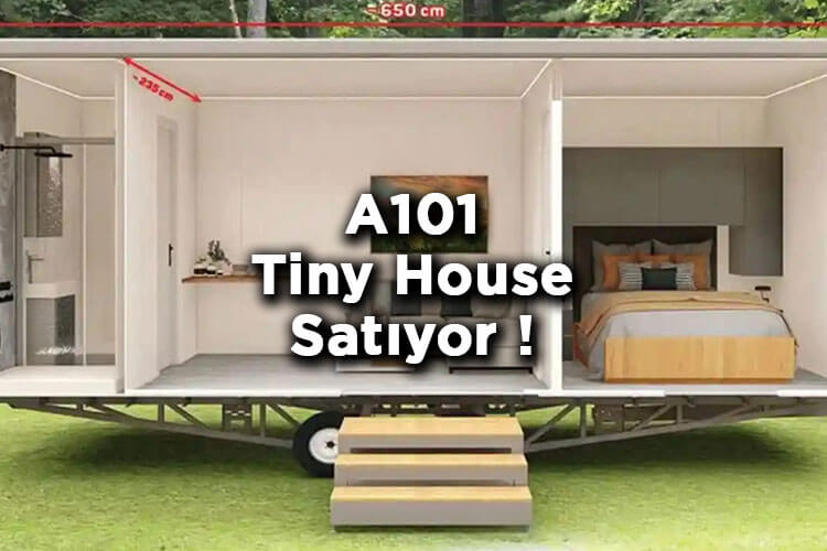 A101 Tiny House Satıyor! - A101 Escamp 6500 Flat Tiny House Özellikleri Ve Fiyatı