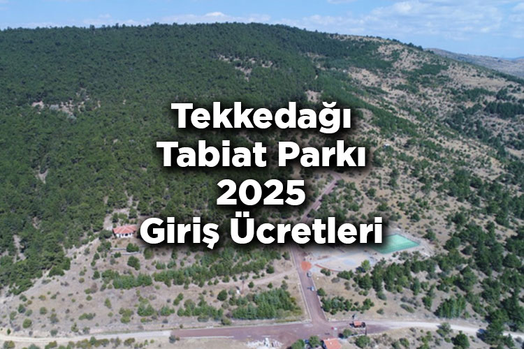 Tekkedağı Tabiat Parkı 2025 Giriş Ücretleri - Tekkedağı Tabiat Parkı Kamp Alanı Nerede Ve Nasıl Gidilir?