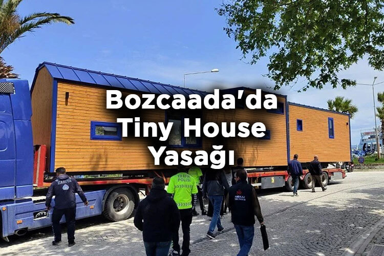 Bozcaada'da Tiny House Yasağı: Elektrik Ve Su Hizmeti Verilmeyecek