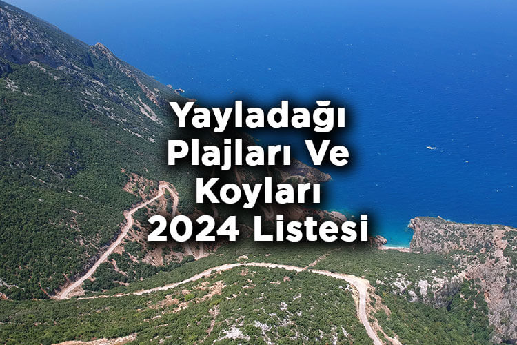 Yayladağı'nda Denize Girilecek Yerler 2024 – Yayladağı Plajları Ve Koyları 2024 Listesi