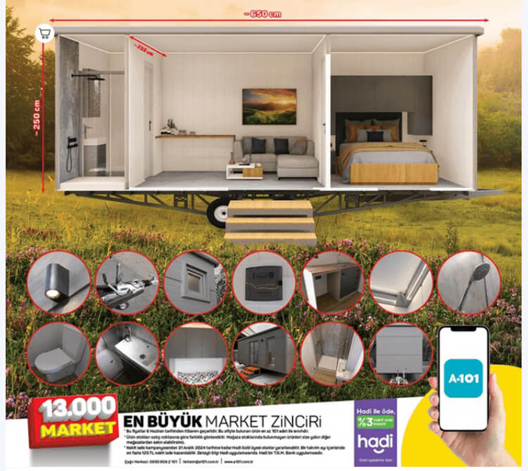 A101 Tiny House İle İlgili Tüketici Bilgilendirmesi