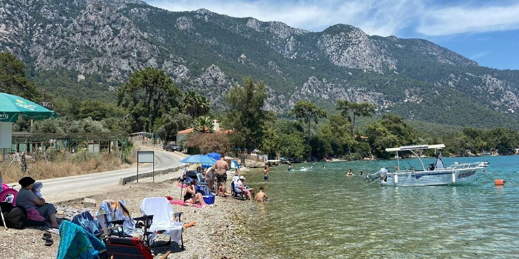 Muğla'daki Akbük Sahili Ücretsiz Oldu