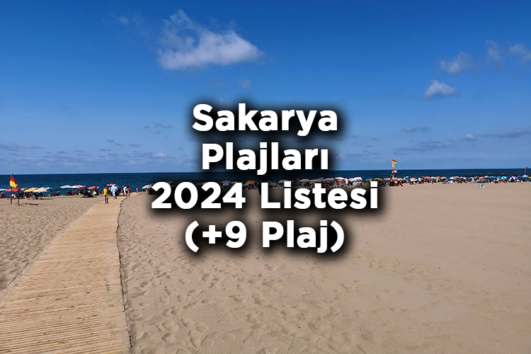 Sakarya'da Denize Girilecek 9 Plaj – Sakarya Plajları 2024 Listesi
