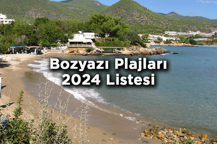 Mersin Bozyazı'da Denize Girilecek 8 Plaj - Bozyazı Plajları 2024 Listesi