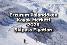 Erzurum Palandöken Kayak Merkezi 2026 Skipass Fiyatları - Palandöken Kayak Merkezi 2026 Ücretleri