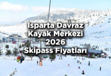 Isparta Davraz Kayak Merkezi 2026 Skipass Fiyatları – Davraz Kayak Merkezi 2026 Ücretleri