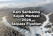 Kars Sarıkamış Kayak Merkezi 2026 Skipass Fiyatları – Sarıkamış Kayak Merkezi 2026 Ücretleri