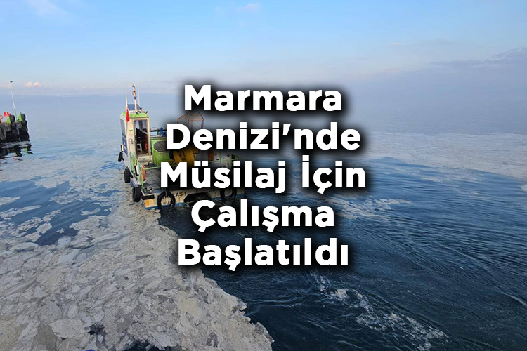 BURULAŞ Duyurdu: Marmara Denizi'nde Müsilaj İçin Çalışma Başlatıldı