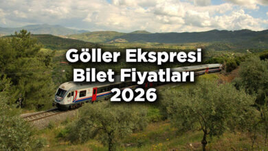 Göller Ekspresi Bilet Fiyatlarına Zam Yapıldı! - Göller Ekspresi 2026 Bilet Fiyatları Listesi