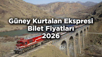 Güney Kurtalan Ekspresi Bilet Fiyatlarına Zam Yapıldı! - 2026 Güney Kurtalan Ekspresi Bilet Fiyatları