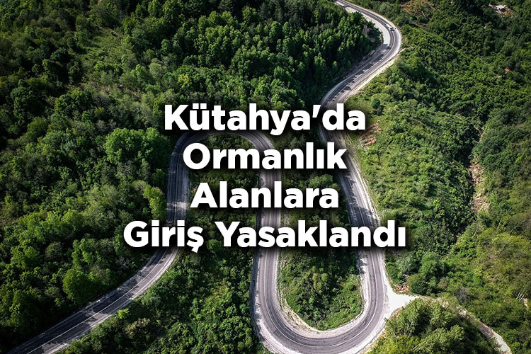 Kütahya'da Ormanlık Alanlara Giriş Yasaklandı – Kütahya'da Ormana Giriş Yasak Mı?