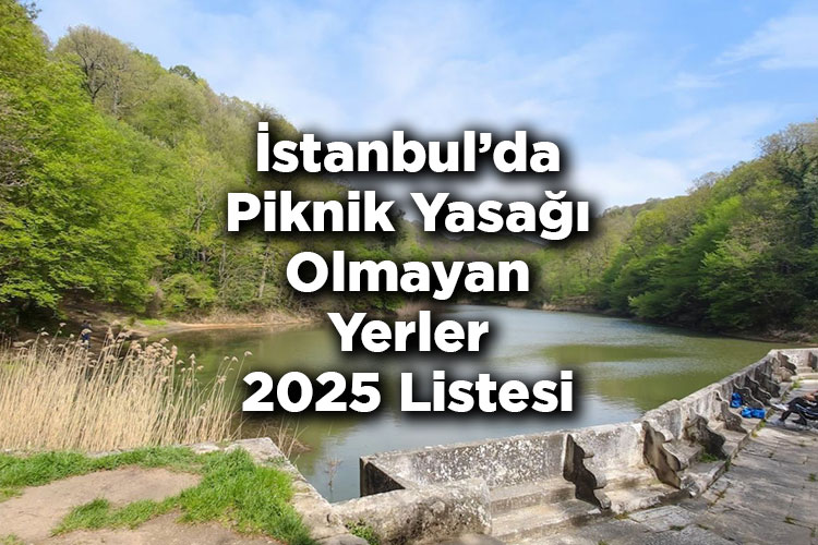 İstanbul'da Piknik Yasağı Olmayan Yerler Listesi 2025